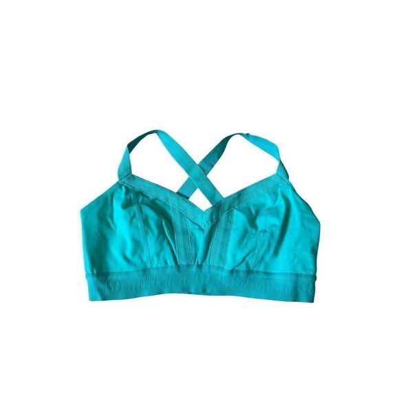 Lululemon Tiffany Blue Sports Bras size 6 Athletic - Picture 1 of 4